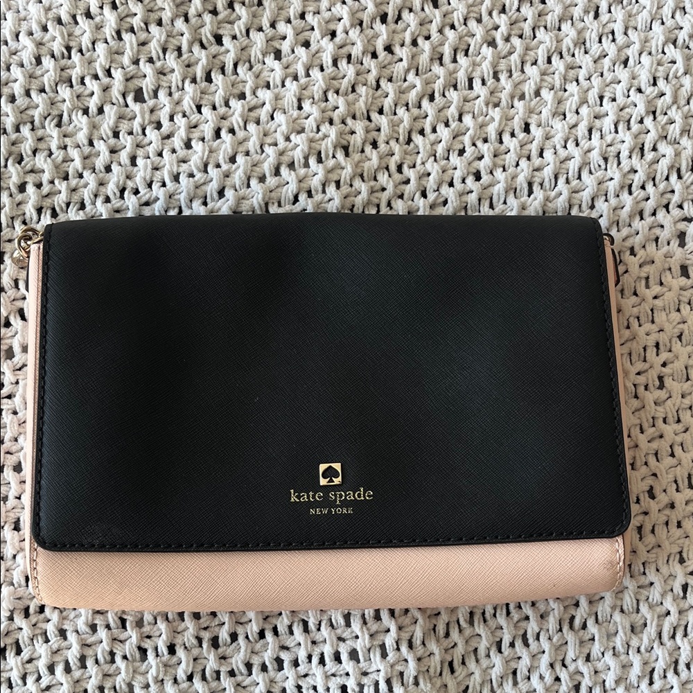 Kate Spade Black and Tan Women's Bag